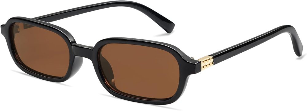 Retro Oval Sunglasses for Women Men Fashion Small Oval Sunglasses 90s Vintage Shades