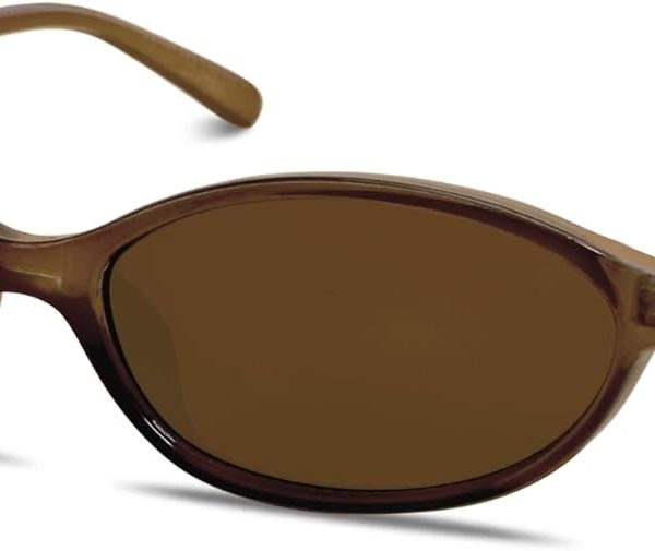 Retro Oval Sunglasses for Women Chic Cat Eye 90s Sunnies Lightweight Narrow Shades Trendy UV protection Sun Glasses