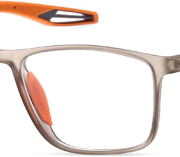 Myopia Distance Sport Glasses for Men, Near Sighted Driving Eyeglasses Nearsighted  Frame (NOT READING GLASSES)