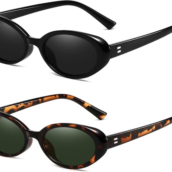 Square Polarized Sunglasses for Men and Women Lightweight Frame Sun Glasses with UV Protection